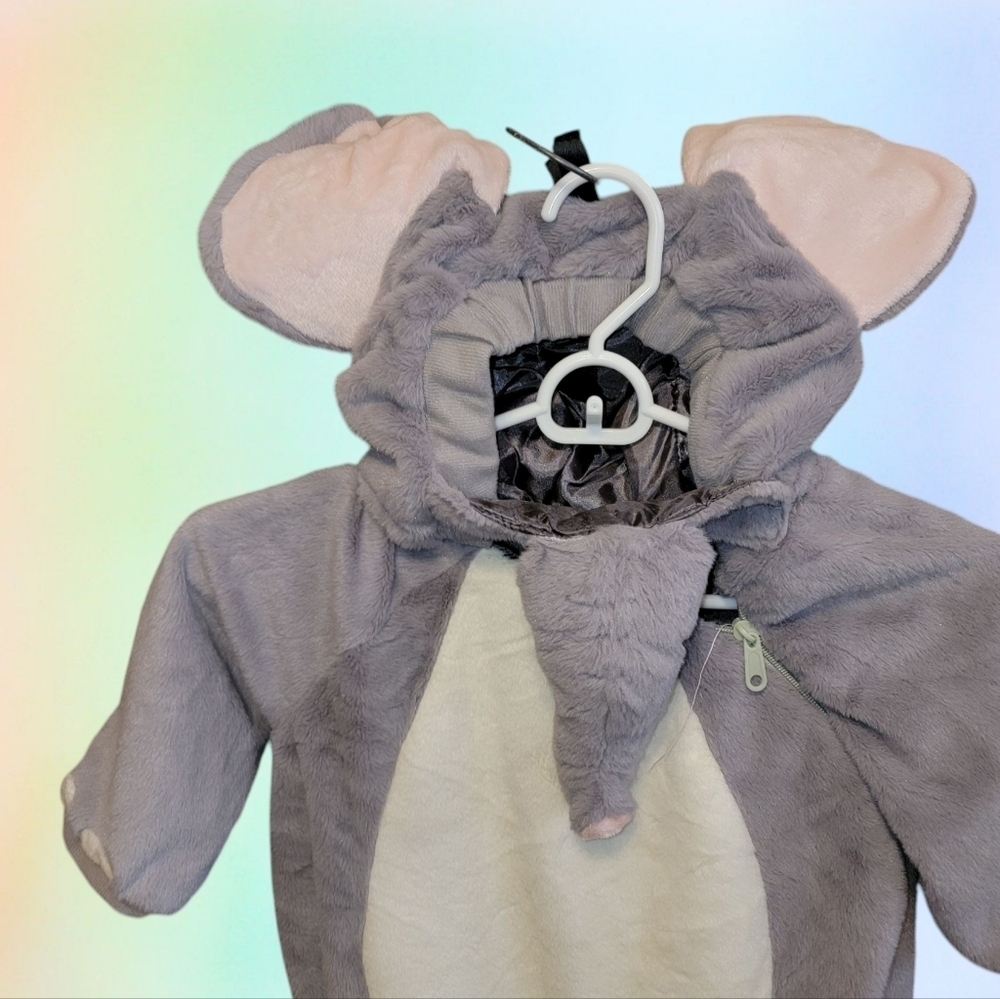 Elephant 12/24 Months Halloween Party Costume Kids Girl Boys Plush T44 - Picture 7 of 10